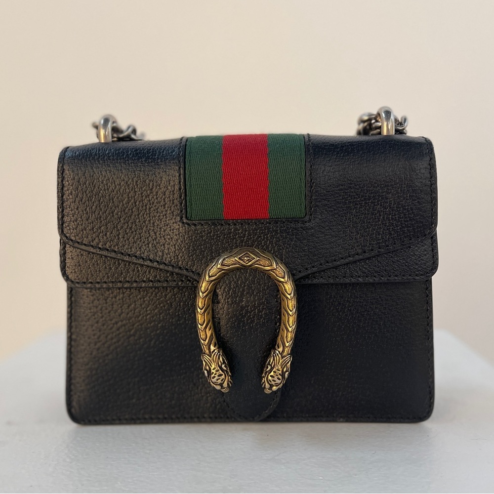 Gucci Dionysus Leather Handbag